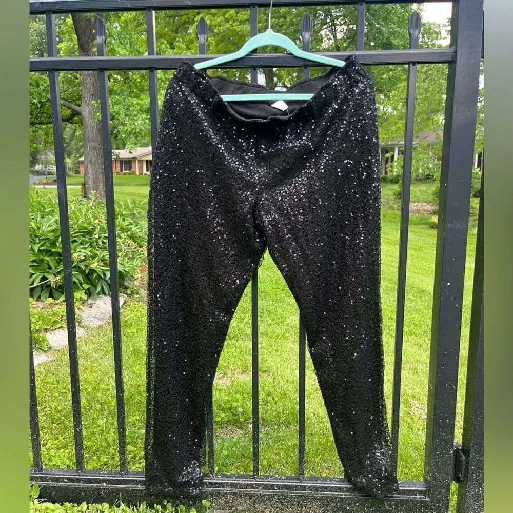 J Crew Collection Sequin Pants NWT - Picture 7 of 10